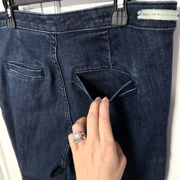 ✨Pilcro And The Letterpress✨ Anthropologie High Rise Denim Leggings Jeans Sz 28 - Picture 6 of 16